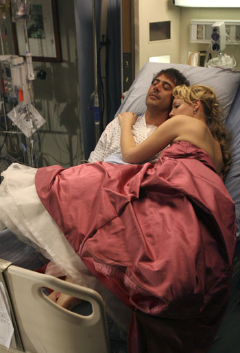 Jeffrey Dean Morgan, Katherine Heigl - Grey's Anatomy - Photos
