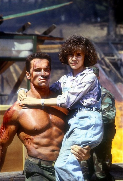 Arnold Schwarzenegger, Alyssa Milano - Commando - De la película