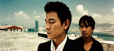 Andy Lau, Tony Chiu-wai Leung - Infernal Affairs - Die achte Hölle - Filmfotos