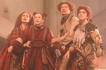 Celia Imrie, Flora Newbigin, Jim Broadbent, Raymond Pickard - The Borrowers - Photos