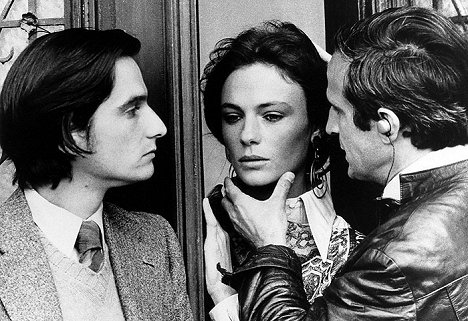 Jean-Pierre Léaud, Jacqueline Bisset, François Truffaut - Deux de la Vague - De la película