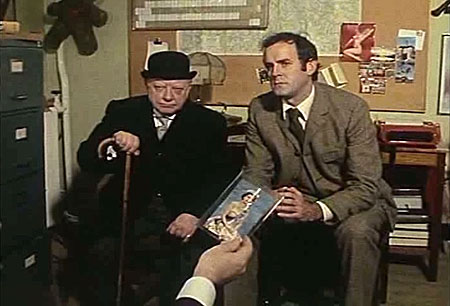 Arthur Lowe, John Cleese - The Strange Case of the End of Civilization as We Know It - Photos