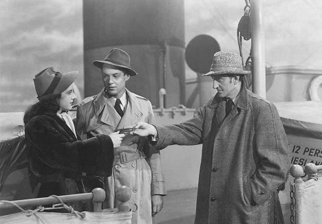 Marjorie Riordan, Leslie Vincent, Basil Rathbone - Sherlock Holmes vaarassa - Kuvat elokuvasta