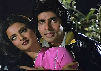 Rekha, Amitabh Bachchan - Silsila - Z filmu