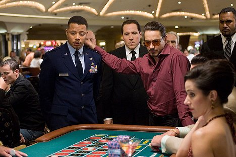Terrence Howard, Jon Favreau, Robert Downey Jr. - Iron Man - Filmfotos