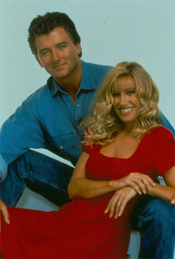 Patrick Duffy, Suzanne Somers - Notre belle famille - Promo