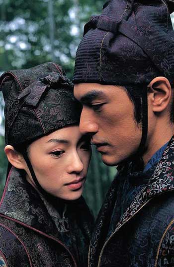 Ziyi Zhang, Takeshi Kaneshiro - House of Flying Daggers - Filmfotos