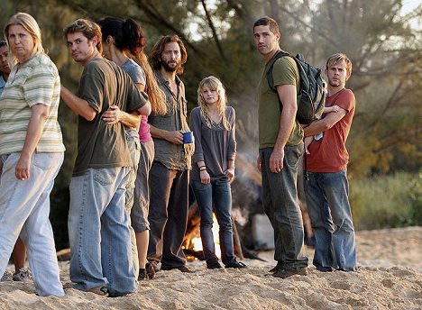 Henry Ian Cusick, Emilie de Ravin, Matthew Fox, Dominic Monaghan - Lost - Filmfotos