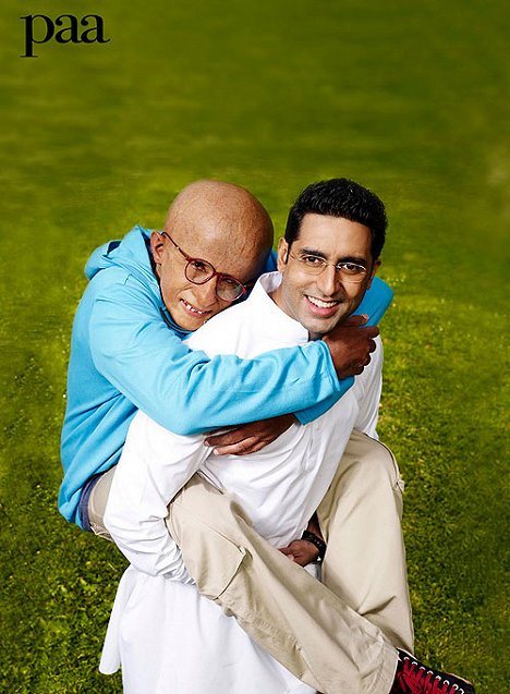 Amitabh Bachchan, Abhishek Bachchan - Paa - Photos
