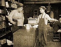 Roscoe 'Fatty' Arbuckle, Buster Keaton - The Butcher Boy - Kuvat elokuvasta