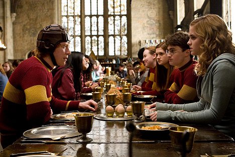Rupert Grint, Bonnie Wright, Daniel Radcliffe, Emma Watson - Harry Potter e o Príncipe Misterioso - Do filme