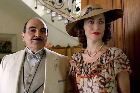 David Suchet, Georgina Rylance - Agatha Christie's Poirot - Sininen juna - Kuvat elokuvasta