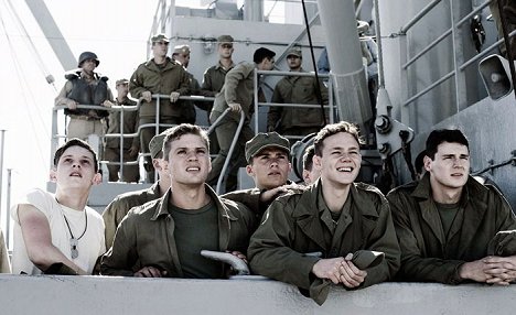 Jamie Bell, Ryan Phillippe, Scott Eastwood, Joseph Cross - Flags of Our Fathers - Filmfotos