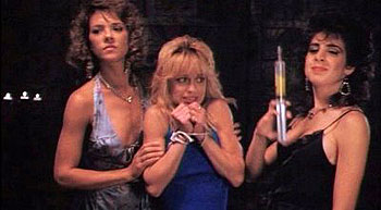 Michelle Bauer, Linnea Quigley - Hollywood Chainsaw Hookers - Van film