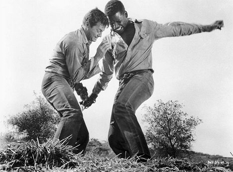 Tony Curtis, Sidney Poitier - La Chaîne - Film