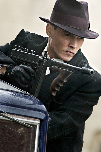 Johnny Depp - Public Enemies - Photos