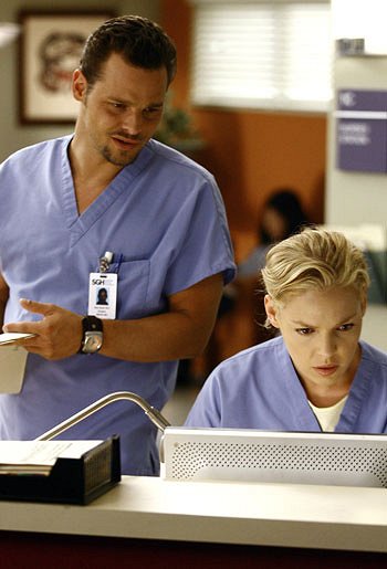 Justin Chambers, Katherine Heigl - Grey's Anatomy - Film