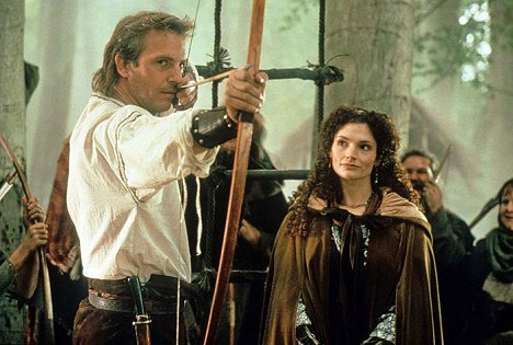 Kevin Costner, Mary Elizabeth Mastrantonio - Robin Hood - König der Diebe - Filmfotos