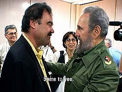 Oliver Stone, Fidel Castro - Comandante - De la película