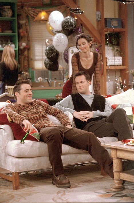 Matt LeBlanc, Matthew Perry, Courteney Cox - Friends - The One with All the Resolutions - Photos