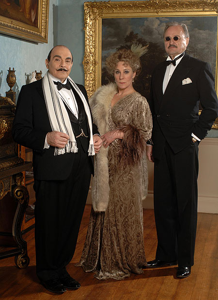 David Suchet, Zoë Wanamaker, Peter Bowles - Agatha Christie's Poirot - Třetí dívka - Z filmu