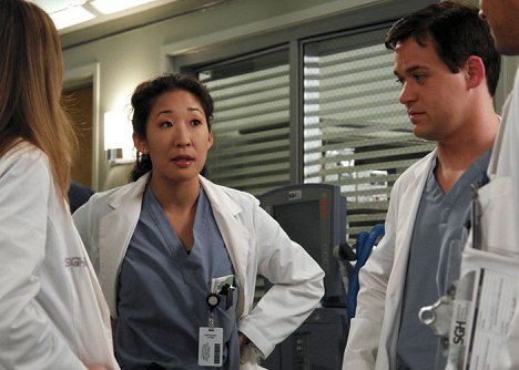 Sandra Oh, T.R. Knight - Anatomía de Grey - De la película