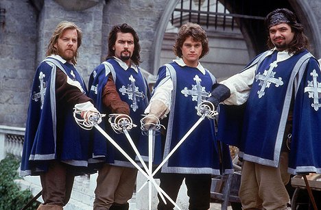 Kiefer Sutherland, Charlie Sheen, Chris O'Donnell, Oliver Platt - The Three Musketeers - Do filme