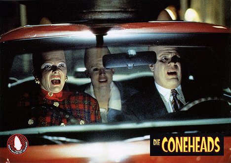 Jane Curtin, Michelle Burke, Dan Aykroyd - Coneheads - Mainoskuvat