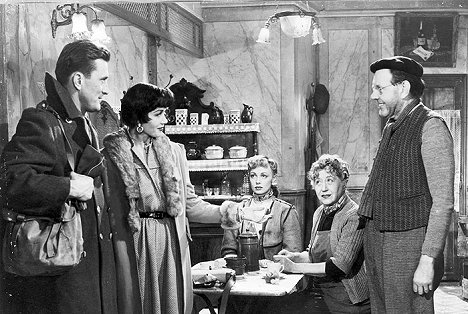 Kirk Douglas, Barbara Laage, Dany Robin, Gabrielle Dorziat - Un acte d'amour - Do filme