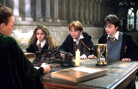 Emma Watson, Rupert Grint, Daniel Radcliffe - Harry Potter a Kámen mudrců - Z filmu