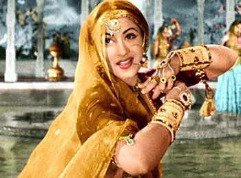 Madhubala - Mughal-E-Azam - Van film