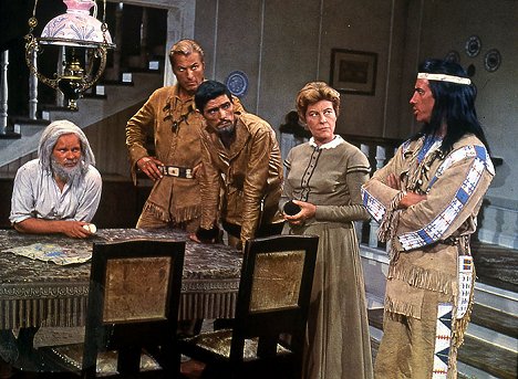 Ralf Wolter, Lex Barker, Mirko Boman, Marianne Hoppe, Pierre Brice - El tesoro del lago de la plata - De la película