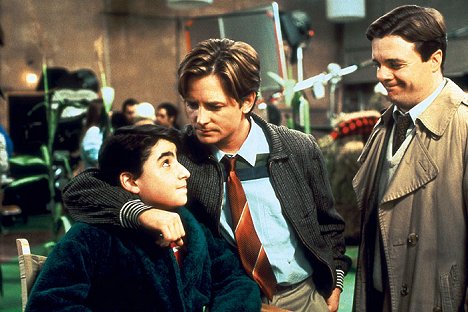 David Krumholtz, Michael J. Fox, Nathan Lane - Dadme un respiro - De la película