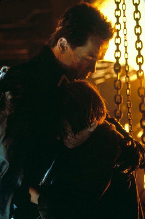 Arnold Schwarzenegger, Edward Furlong - Terminator 2: Judgment Day - Photos