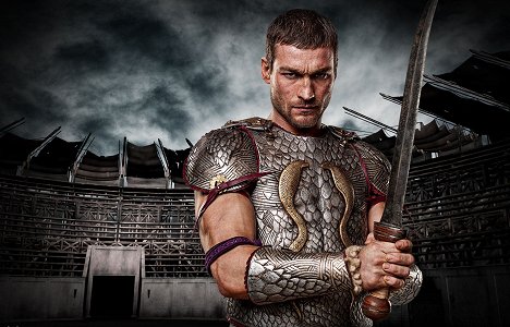 Andy Whitfield - Spartacus - Promokuvat