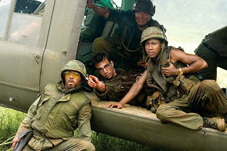 Robert Downey Jr., Jay Baruchel, Jack Black, Brandon T. Jackson - Tropic Thunder: ¡Una guerra muy perra! - De la película