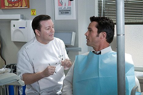 Ricky Gervais, Billy Campbell - Ghost Town - Photos