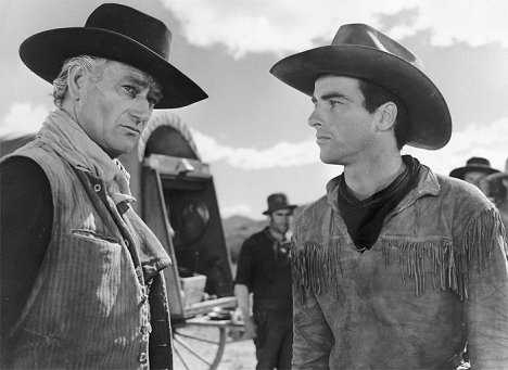 John Wayne, Montgomery Clift - Punainen virta - Kuvat elokuvasta