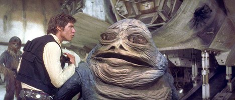 Peter Mayhew, Harrison Ford - Star Wars - Episode IV: Eine neue Hoffnung - Filmfotos