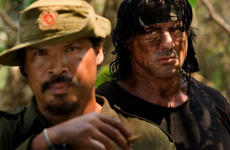 Maung Maung Khin, Sylvester Stallone - John Rambo - De filmes