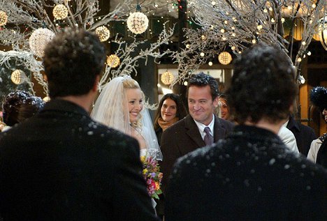 Lisa Kudrow, Matthew Perry - Jóbarátok - Phoebe esküvője - Filmfotók
