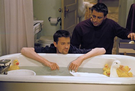 Matthew Perry, Matt LeBlanc - Friends - The One with the Chick and the Duck - Photos