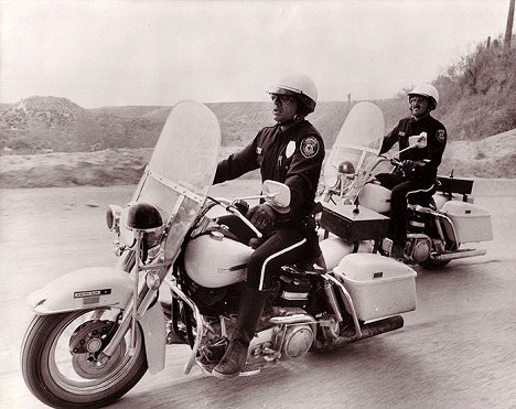 Robert Blake, Billy Green Bush - Harley Davidson 344 - Filmfotos