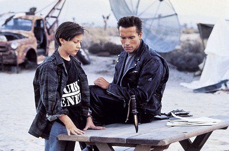 Edward Furlong, Arnold Schwarzenegger - Terminator 2: Judgment Day - Photos