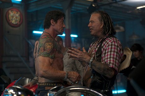 Sylvester Stallone, Mickey Rourke - The Expendables - Filmfotos