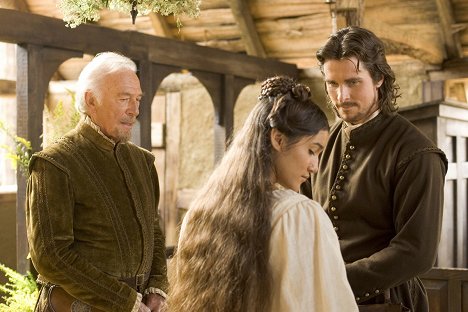 Christopher Plummer, Q'orianka Kilcher, Christian Bale - The New World - Filmfotos