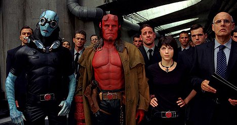 Doug Jones, Ron Perlman, Selma Blair, Jeffrey Tambor - Hellboy 2: El ejército dorado - De la película
