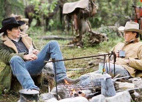 Jake Gyllenhaal, Heath Ledger - Brokeback Mountain - Filmfotos