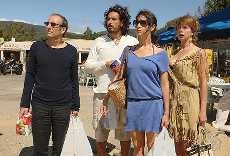 Philippe Harel, Vincent Elbaz, Géraldine Pailhas, Karin Viard - Les Randonneurs à Saint-Tropez - Do filme