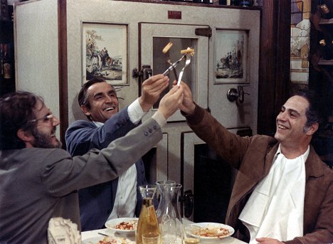 Stefano Satta Flores, Vittorio Gassman, Nino Manfredi - C'eravamo tanto amati - Z filmu